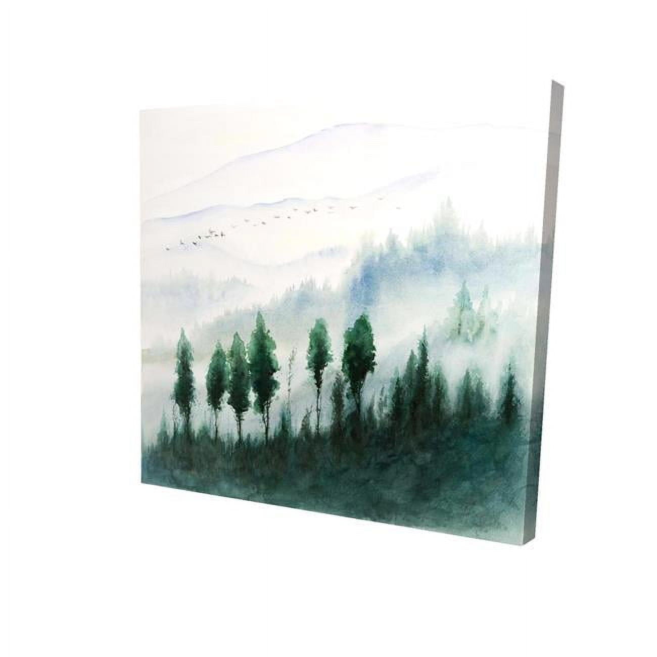 32 x 32 in. Landscape In Watercolor-Print on Canvas