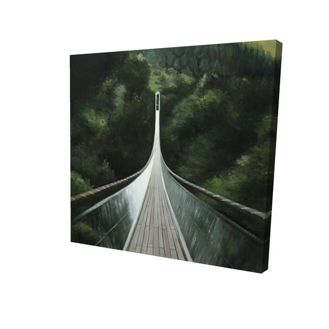 32 x 32 in. Steep Bridge-Print on Canvas