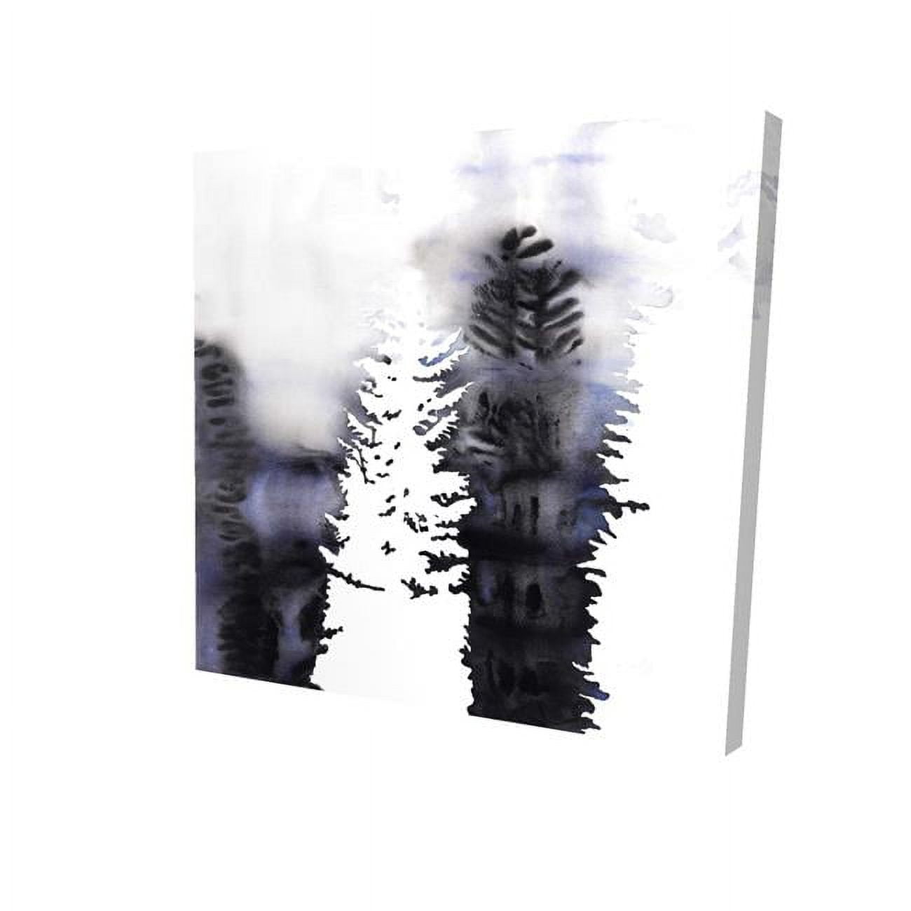 32 x 32 in. Silhouettes of Trees-Print on Canvas