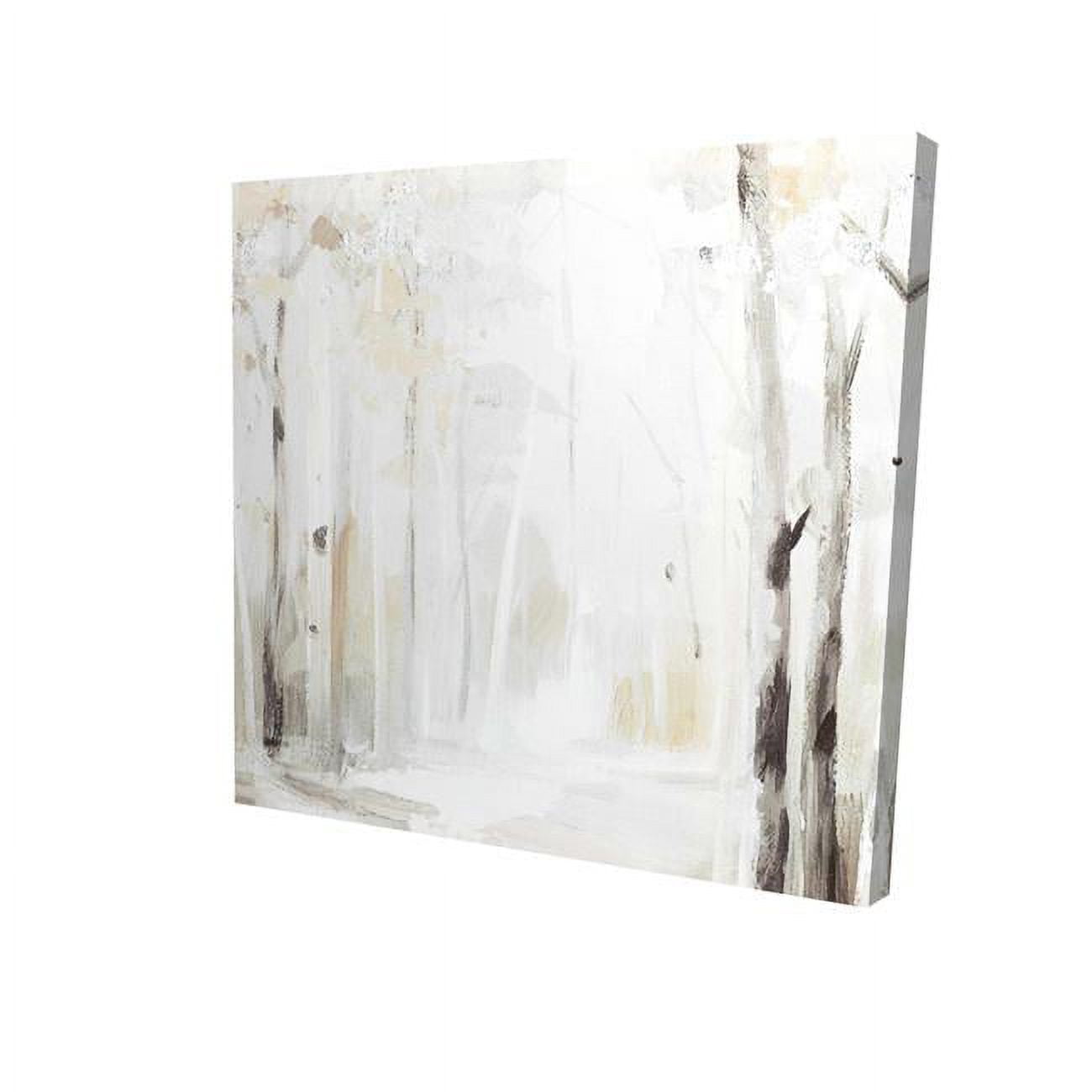 32 x 32 in. Winter Forest-Print on Canvas