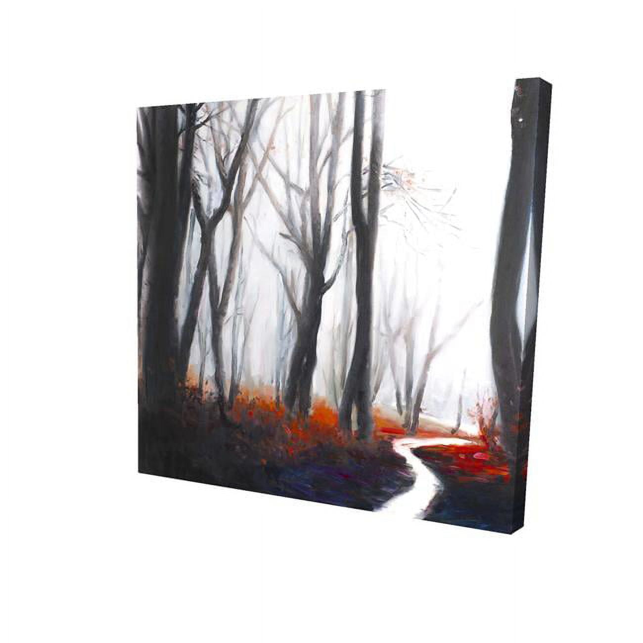 32 x 32 in. Mysterious Forest with Stream-Print on Canvas