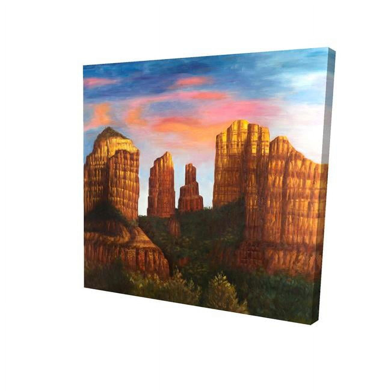 32 x 32 in. Cathedral Rock In Arizona-Print on Canvas
