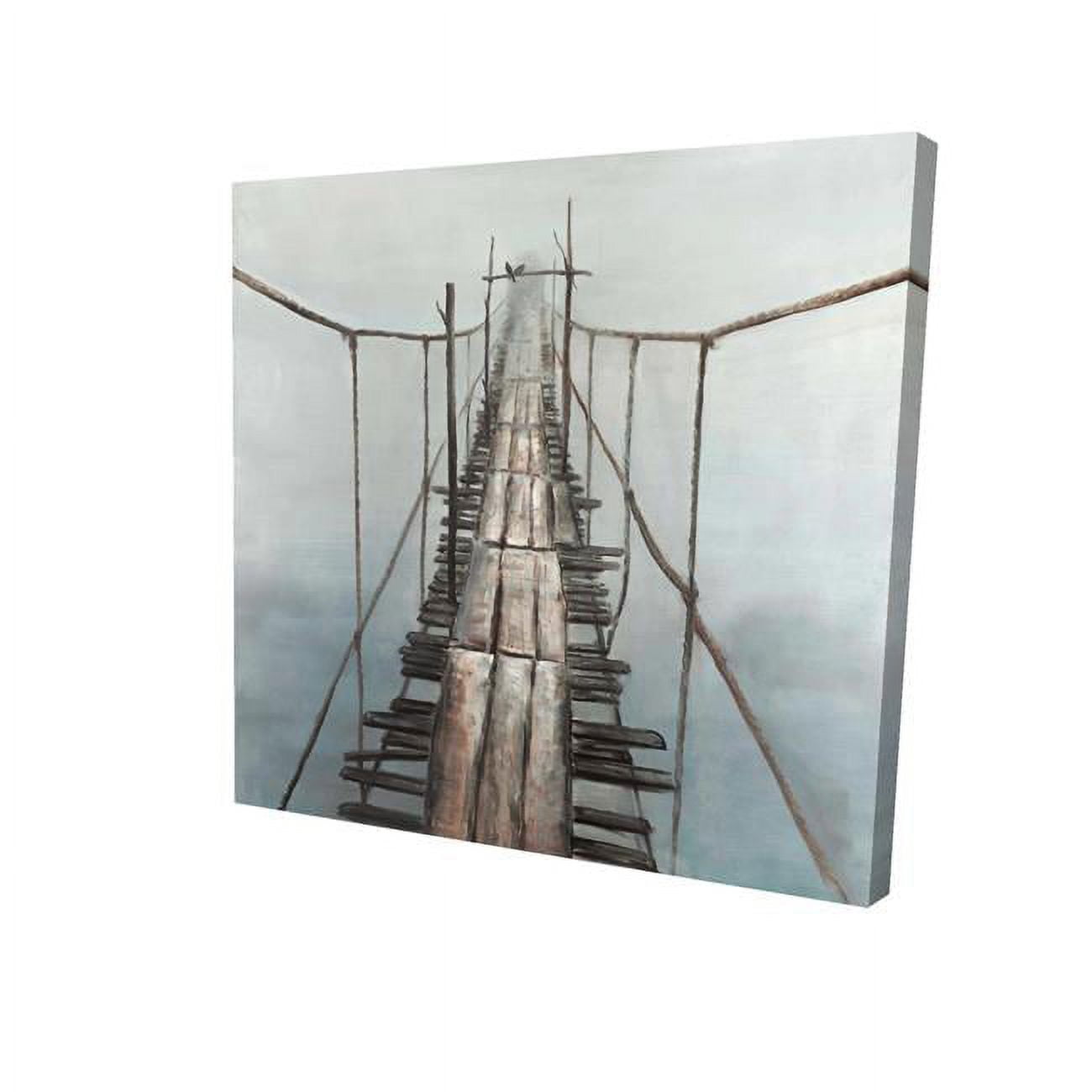 32 x 32 in. Old Abandoned Bridge-Print on Canvas