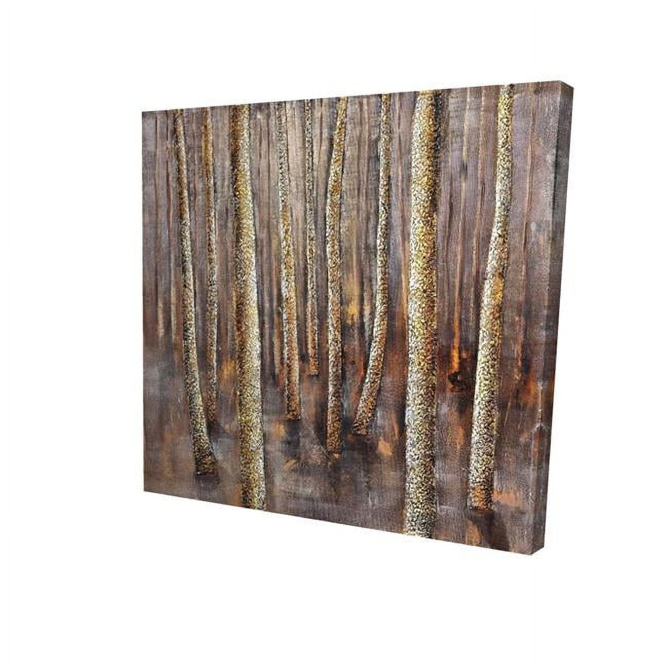 32 x 32 in. The Dark Forest-Print on Canvas
