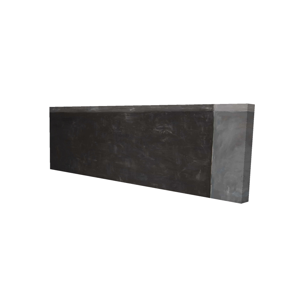 2080-1648-AB49 16 x 48 in. Four Shades of Gray Canvas - Bedroom Wall Art Decor