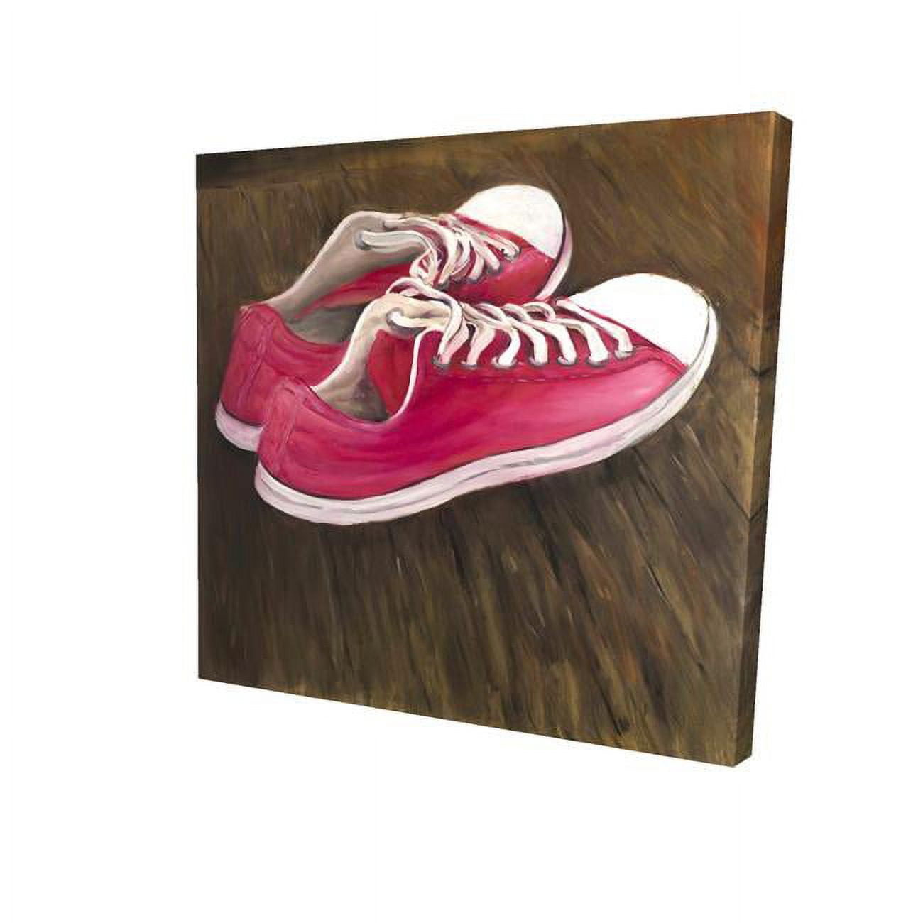 32 x 32 in. Sneakers-Print on Canvas