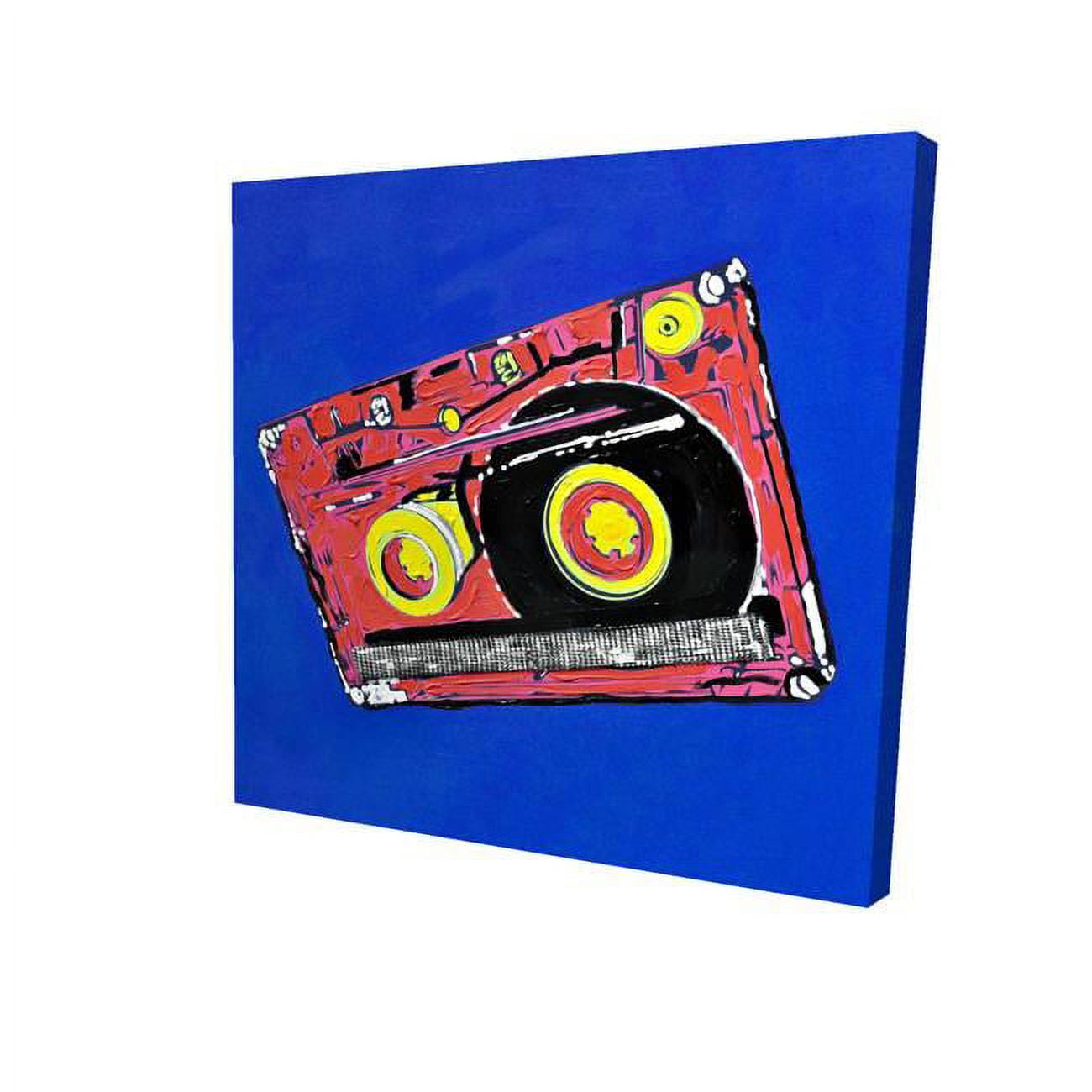32 x 32 in. Tape Player-Print on Canvas
