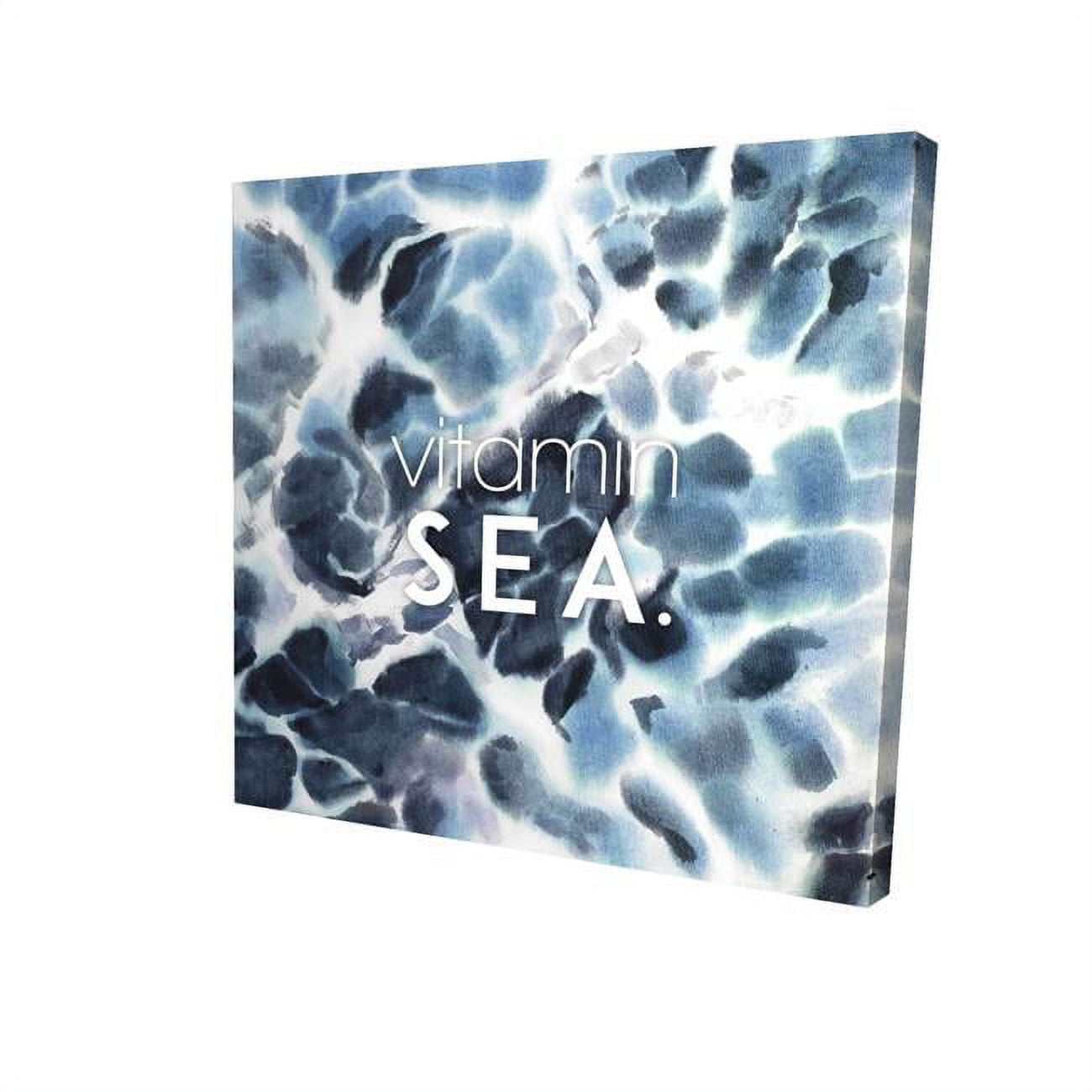 32 x 32 in. Vitamin Sea-Print on Canvas
