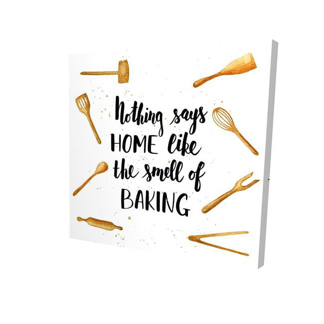 32 x 32 in. Home & Baking-Print on Canvas