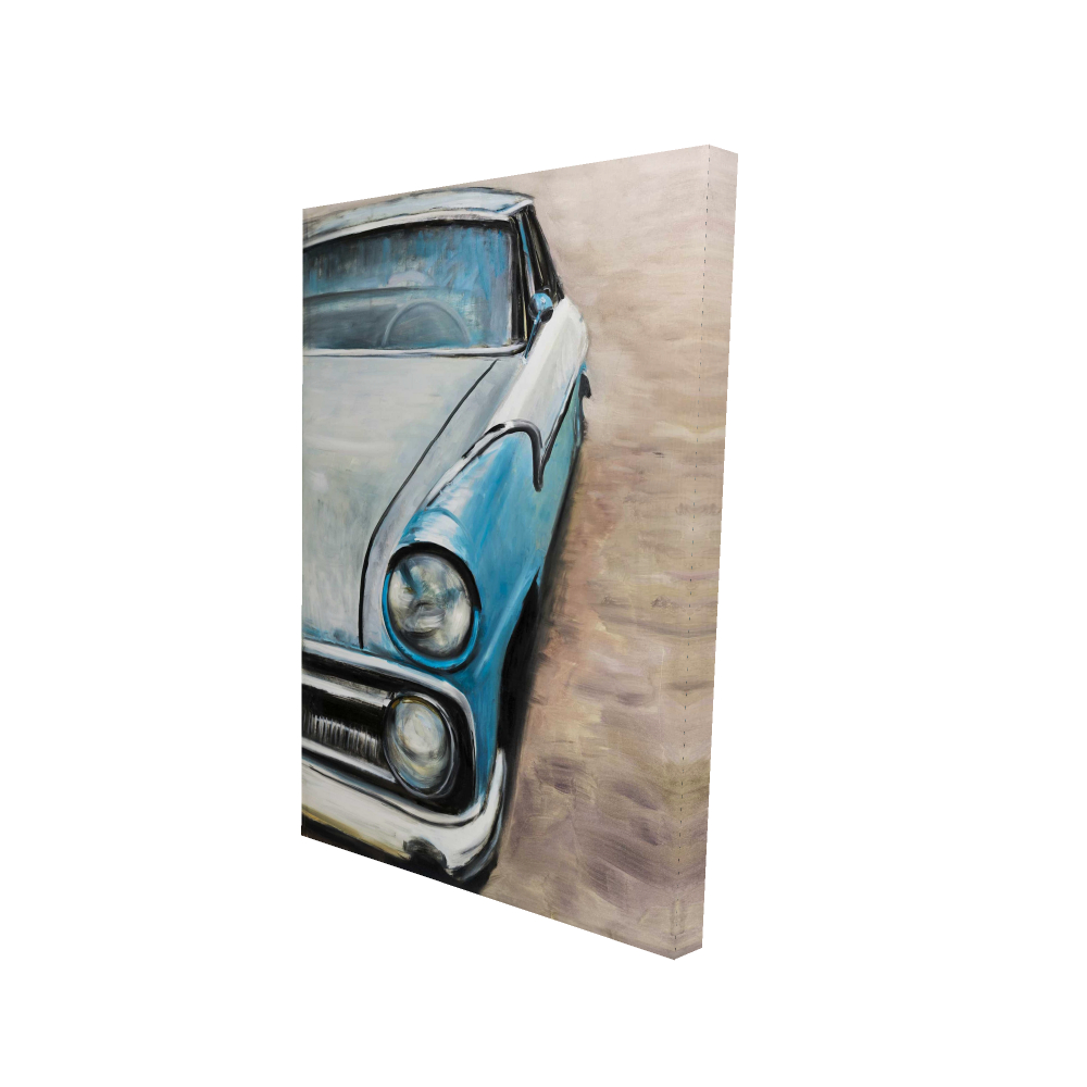 2080-3624-TR32 24 x 36 in. Old Classic Car Canvas - Hobbies Man Cave Home Decor