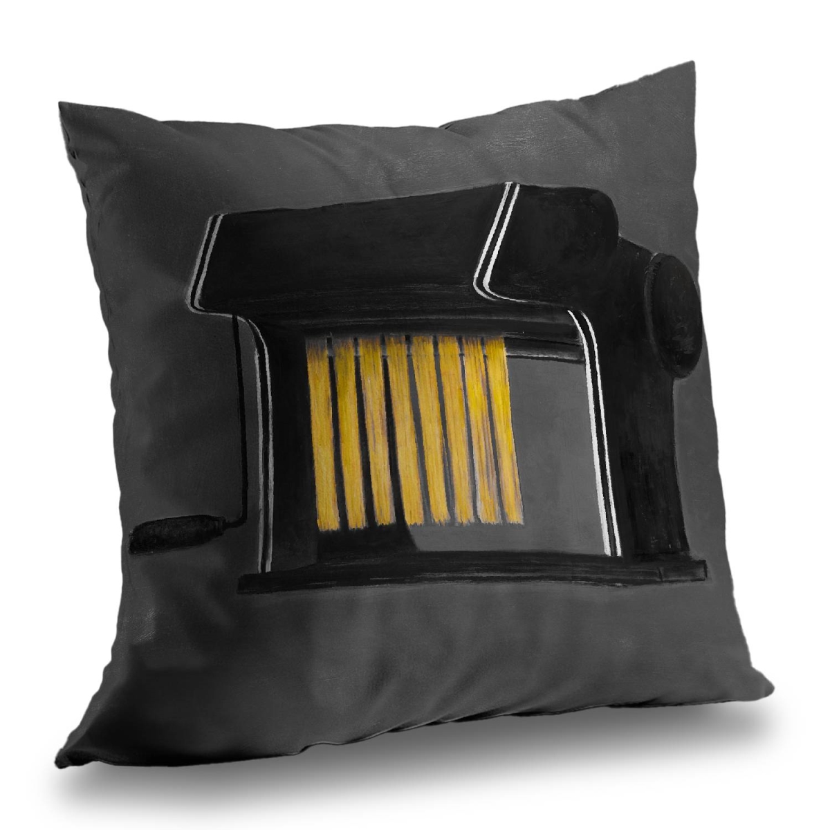 C1PT14146R2SIJ 14 x 14 in. Fresh Pasta Machine - Kitchen Gastronomy Throw Pillow Insert