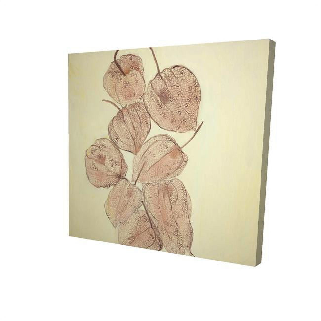 8 x 8 in. Closed Ground Cherries-Print on Canvas