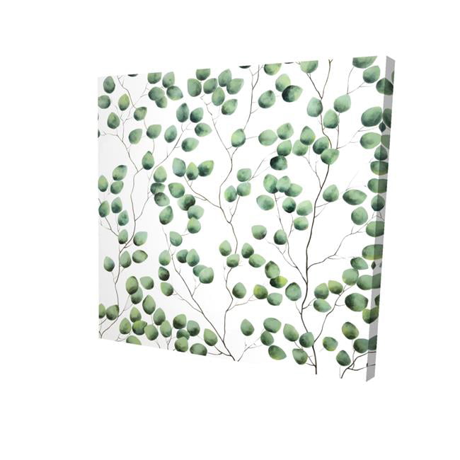 8 x 8 in. Climbing Leaves-Print on Canvas