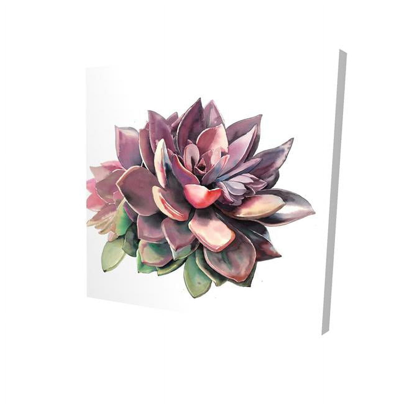 8 x 8 in. Succulent-Print on Canvas