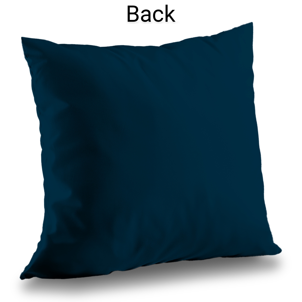 C1PT1414Q4E0PD 14 x 14 in. White Boat on Deep Blue Water Throw Pillow - Coastal Decor