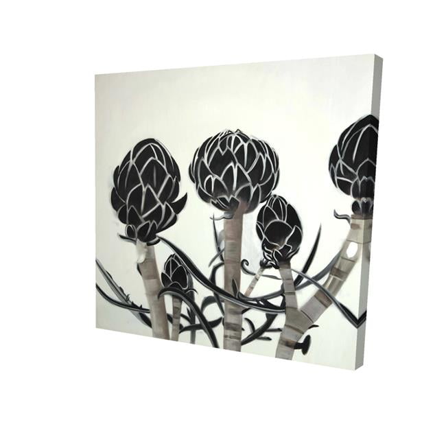 8 x 8 in. Artichokes-Print on Canvas