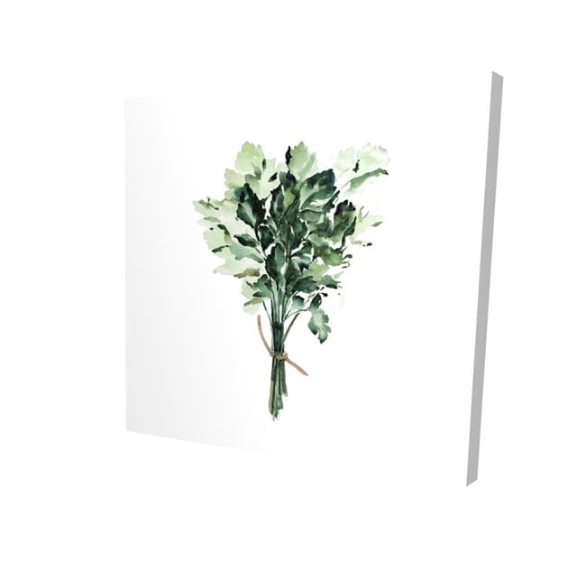 8 x 8 in. Tied Up Persil Bundle-Print on Canvas