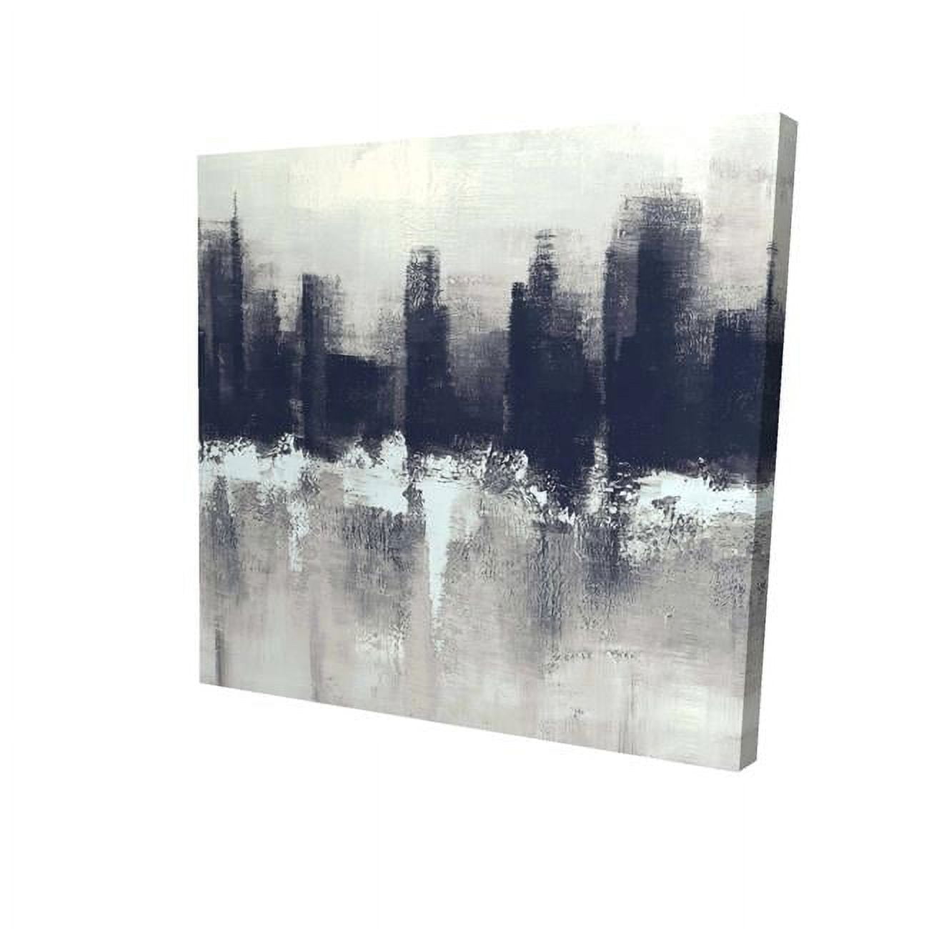 12 x 12 in. Dark City-Print on Canvas