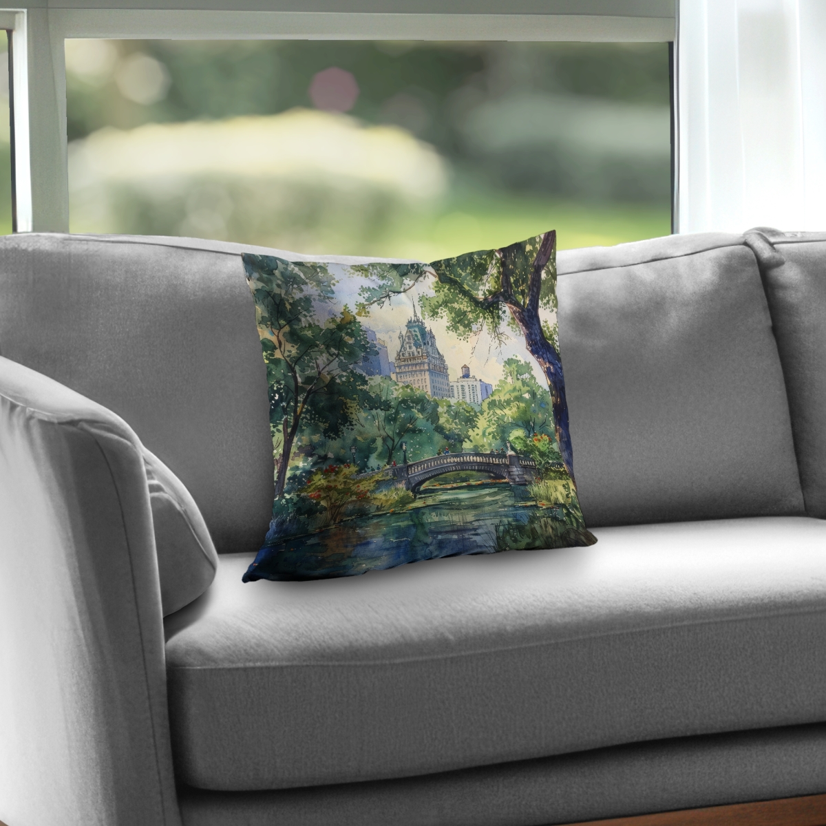 C1PT16162V79QO 16 x 16 in. Castle Gray Poly Twill Throw Pillow Insert for Home Decor