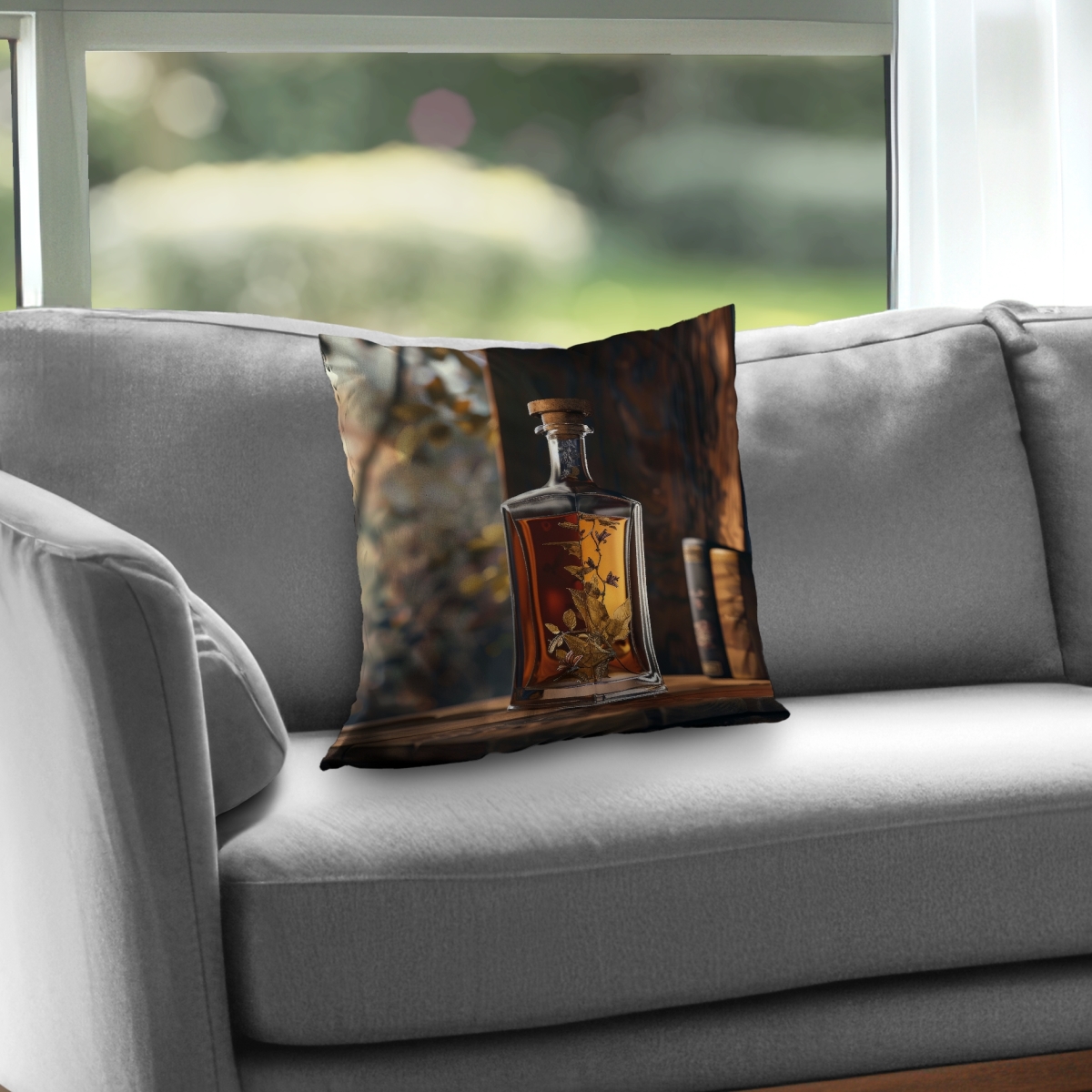 C1PT1616LDP7JU 16 x 16 in. Alcohol Blue Poly Twill Throw Pillow Insert for Home Decor