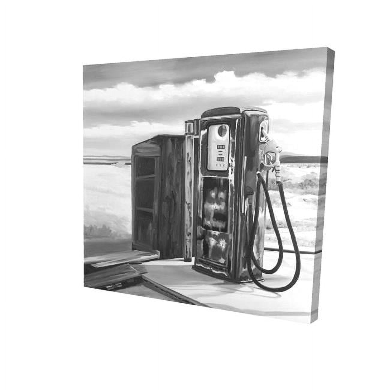 12 x 12 in. Old Gas Pump-Print on Canvas