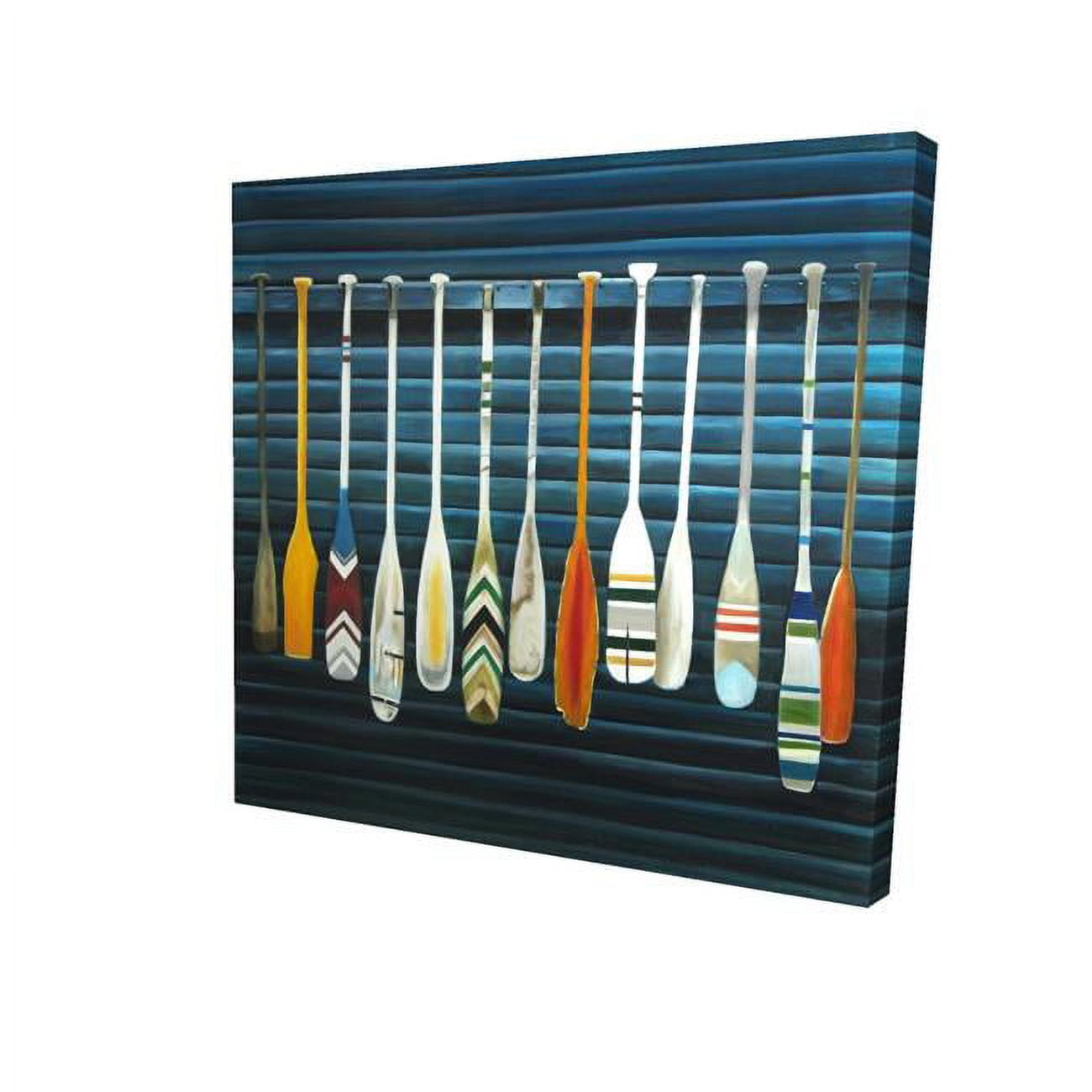 12 x 12 in. Paddles-Print on Canvas