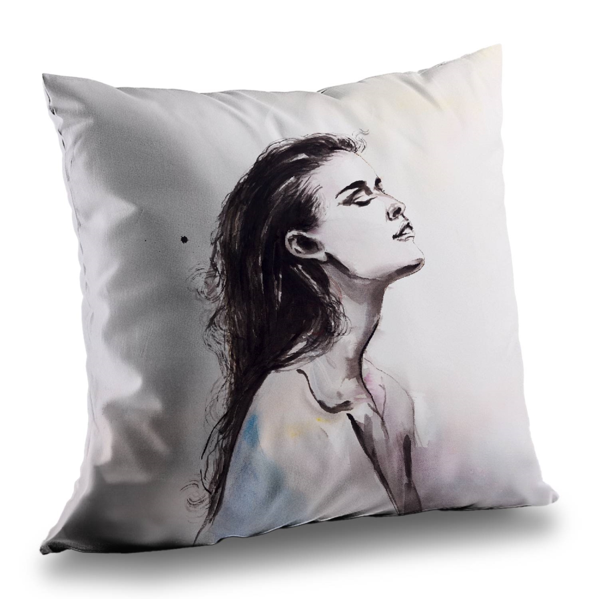 C1PT141421M89K 14 x 14 in. Bare Skin Illustrative Figurative Poly Twill Throw Pillow Insert