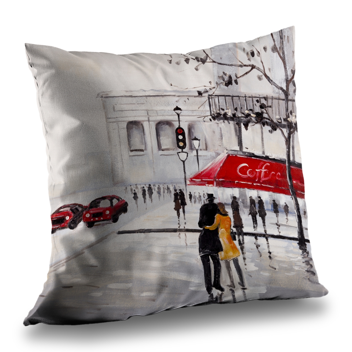 C1PT14142894HT 14 x 14 in. Office Beige Poly Twill Throw Pillow - Home Decor Accent