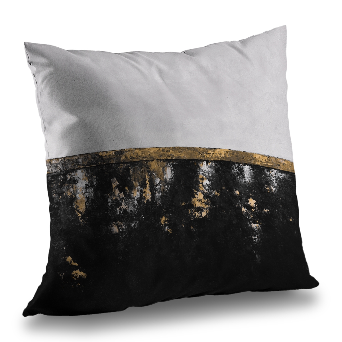 C1PT1414Q5MG6F 14 x 14 in. Abstract Container - Office Abstract Poly Twill Throw Pillow