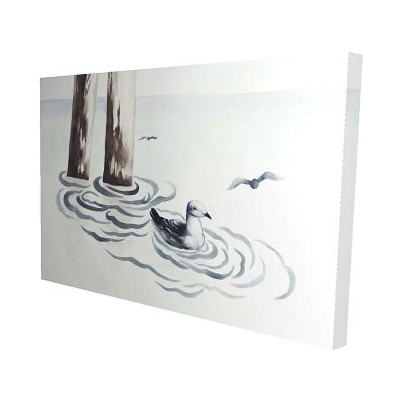 12 x 18 in. Seagull-Print on Canvas