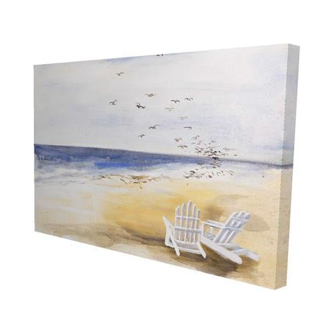 12 x 18 in. Day At The Beach-Print on Canvas