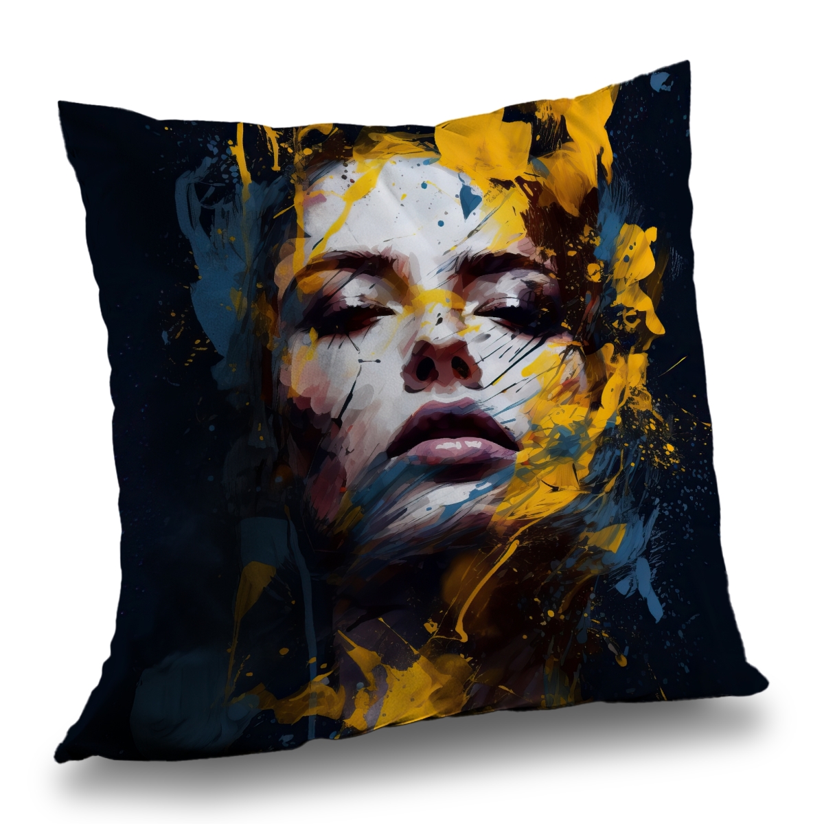 C1PT141420QLD3 14 x 14 in. Sensual Tornado - Contemporary Poly Twill Throw Pillow Insert