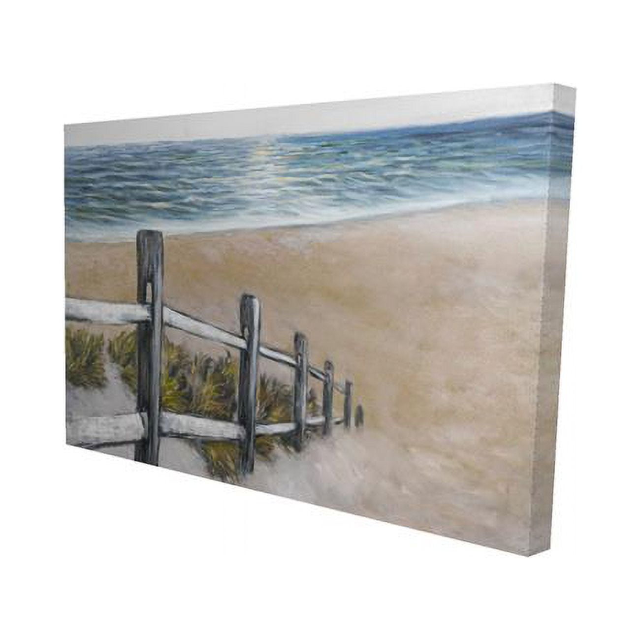 12 x 18 in. Soft Seaside-Print on Canvas