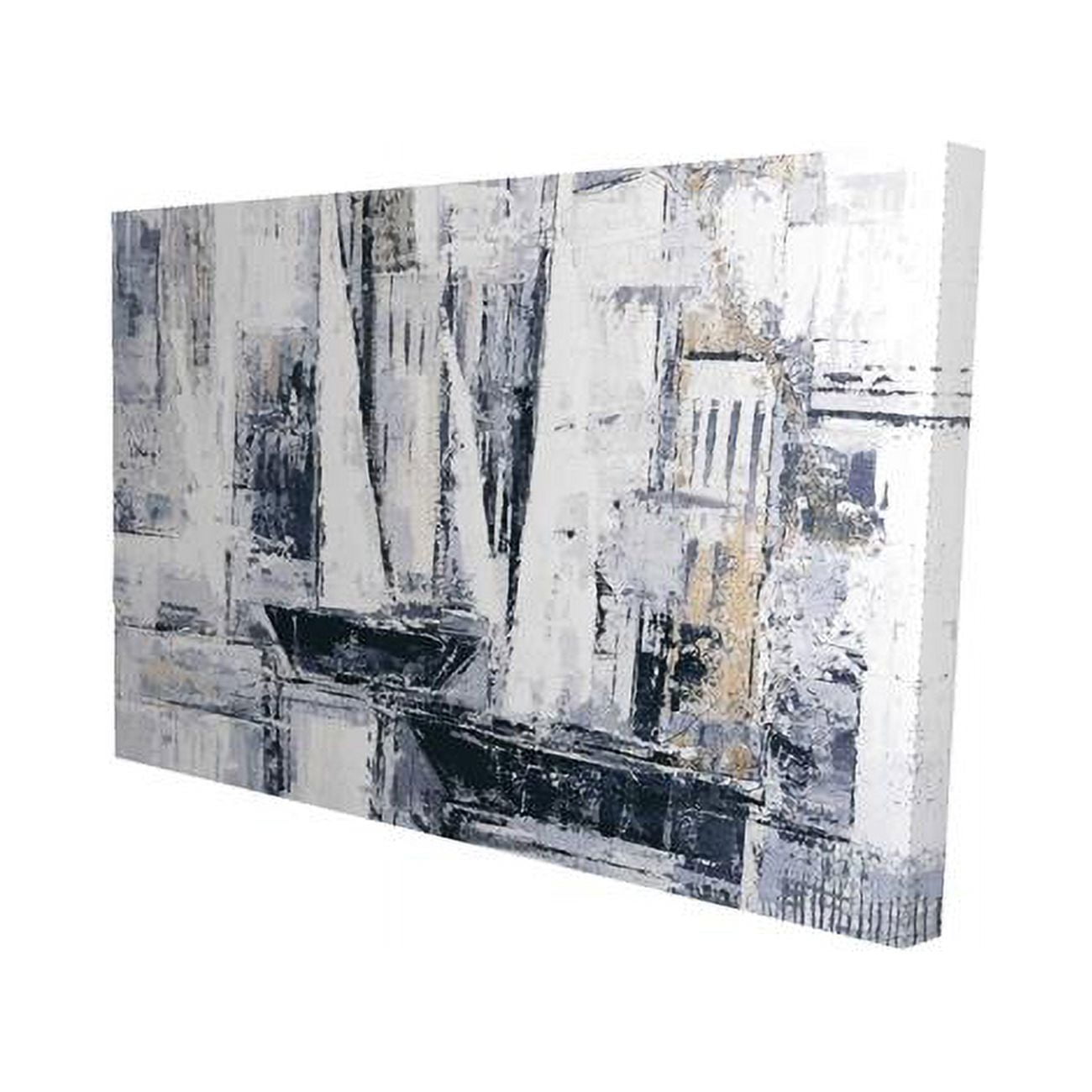 12 x 18 in. Industrial Style Sailboats-Print on Canvas