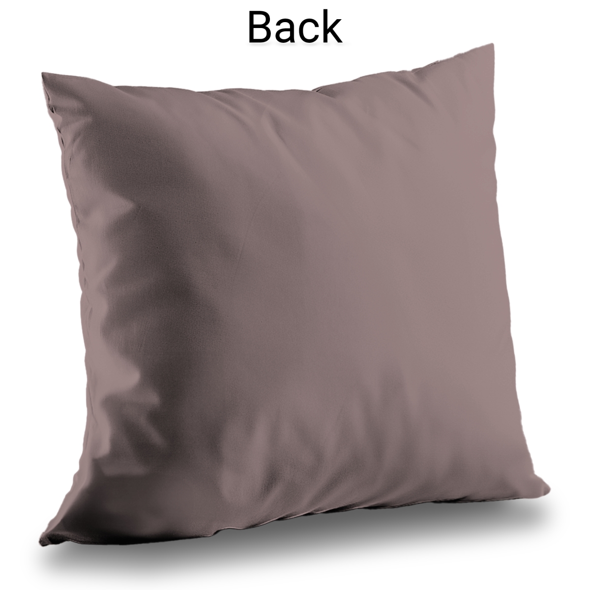 C1PT1414FCDLDA 14 x 14 in. Texturized Skyscrapers by Night - Brown Poly Twill Throw Pillow