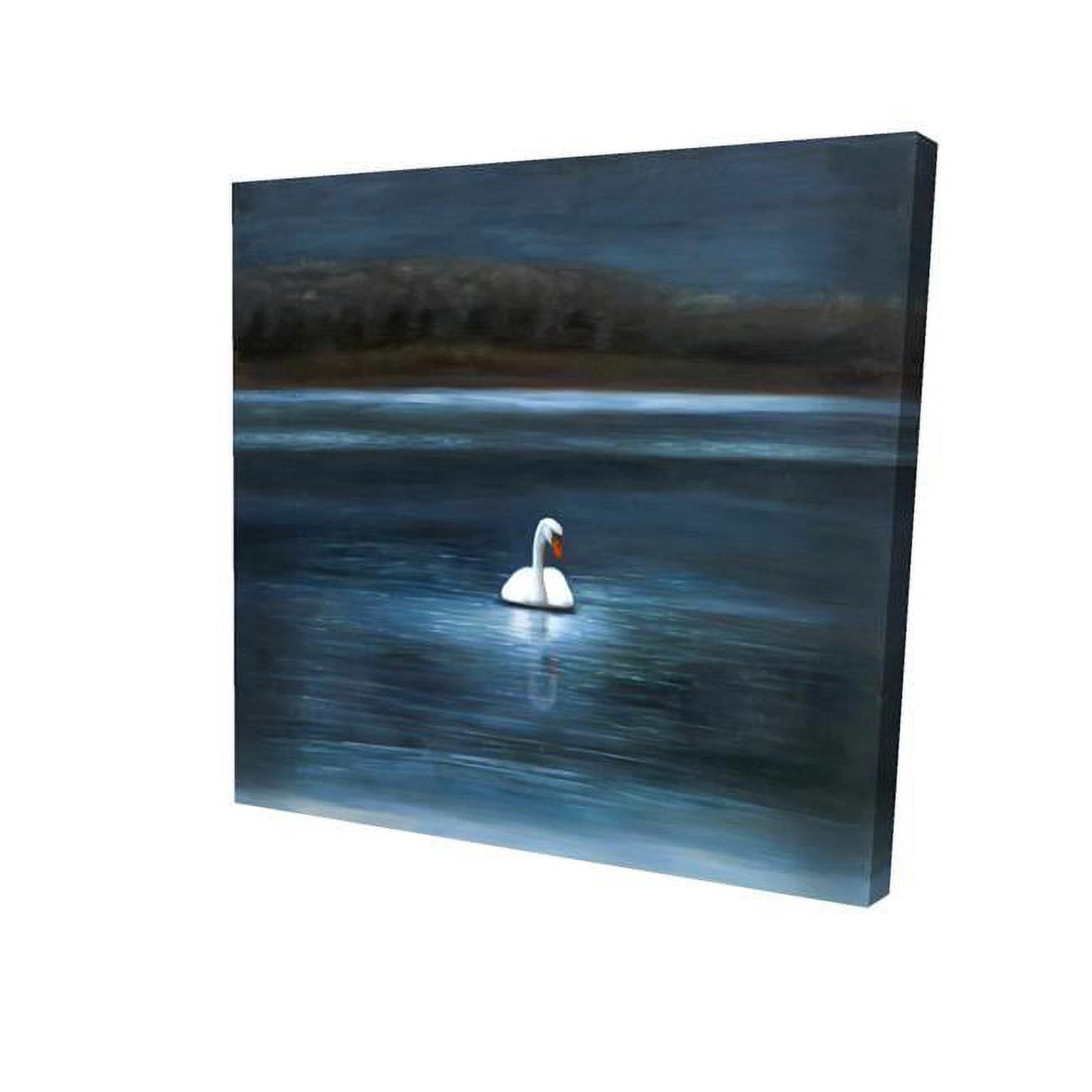 16 x 16 in. Beautiful Swan-Print on Canvas