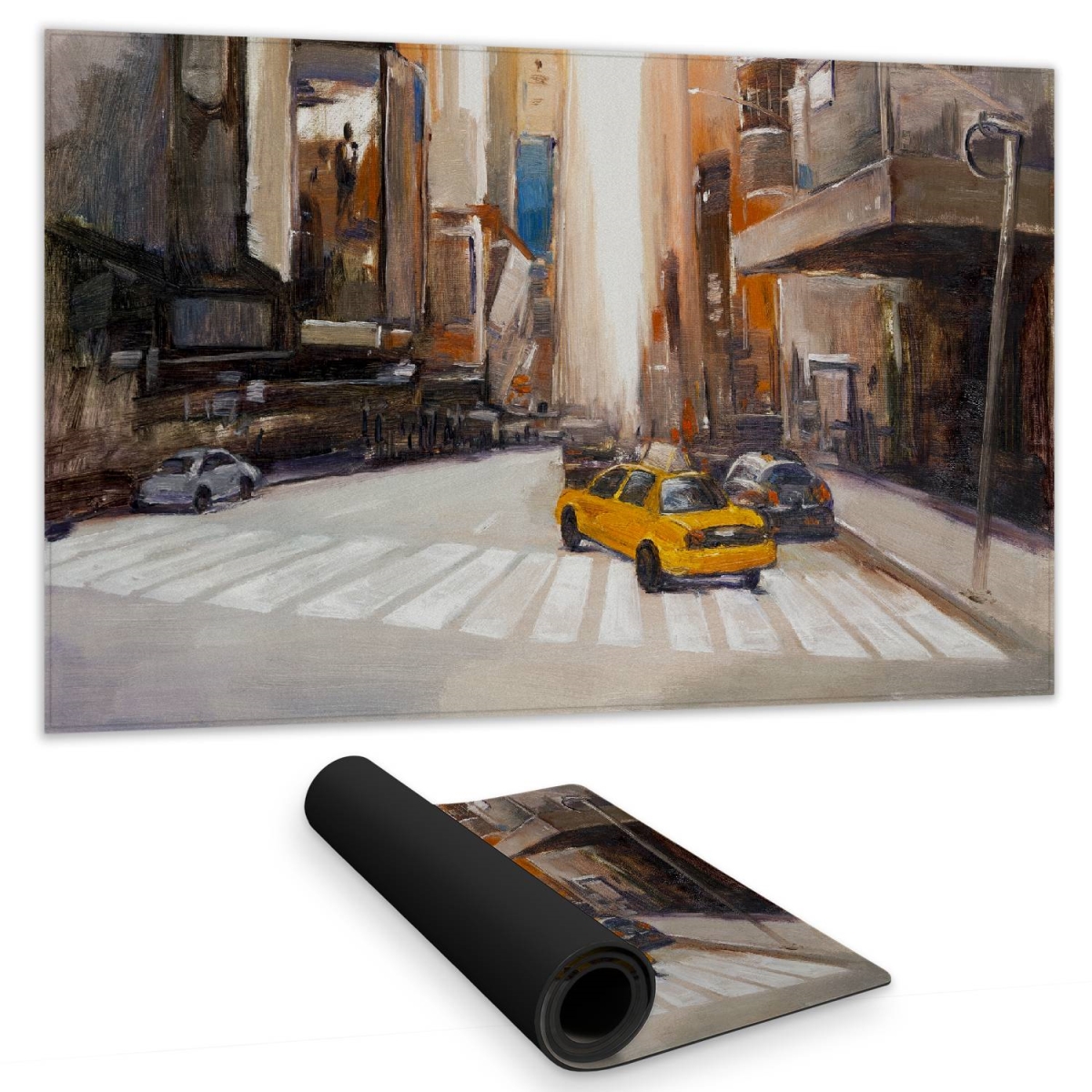 C1DM1424U95643 14 x 24 in. York City Center Modern Desk Mat - Home Decor Essential