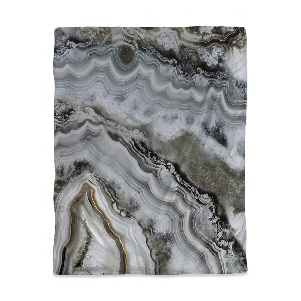 3817-VWCT-AB43 Hyperrealist Abstract Geode Twin Size Duvet Cover - Bedroom Home Decor