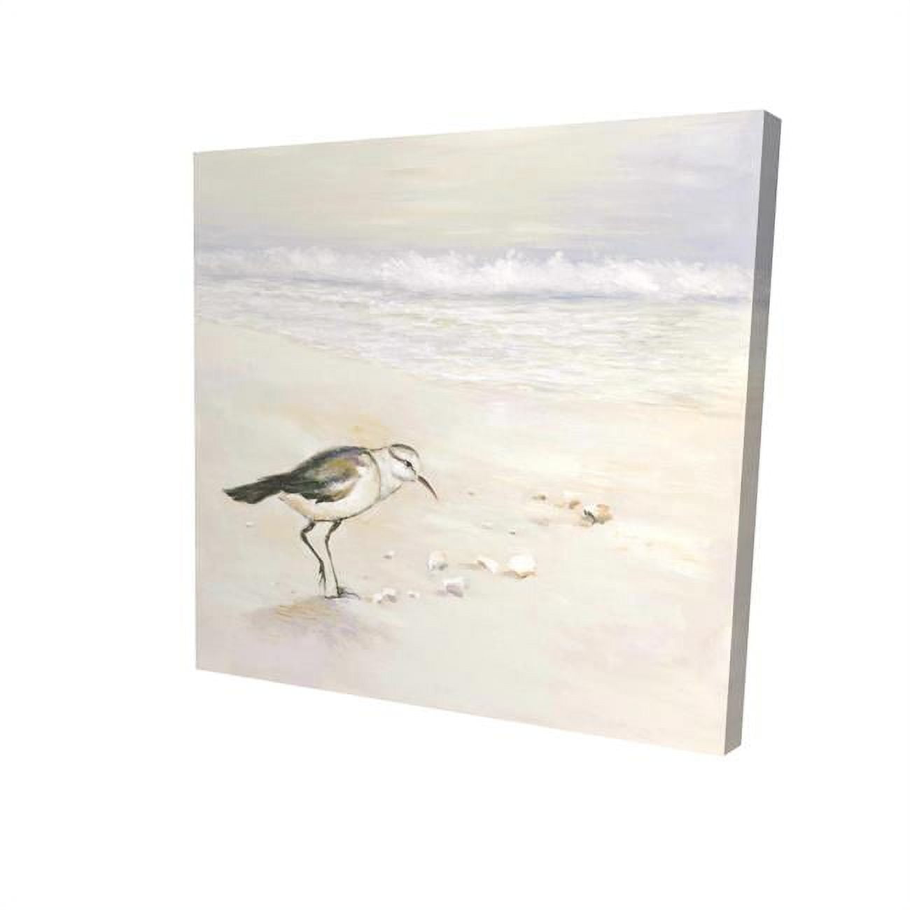 16 x 16 in. Semipalmated Sandpiper on the Beach-Print on Canvas