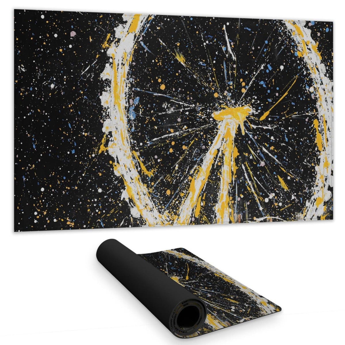 C1DM14244MVDOD 14 x 24 in. Abstract London Eye Desk Mat - Bedroom Hobbies Home Decor