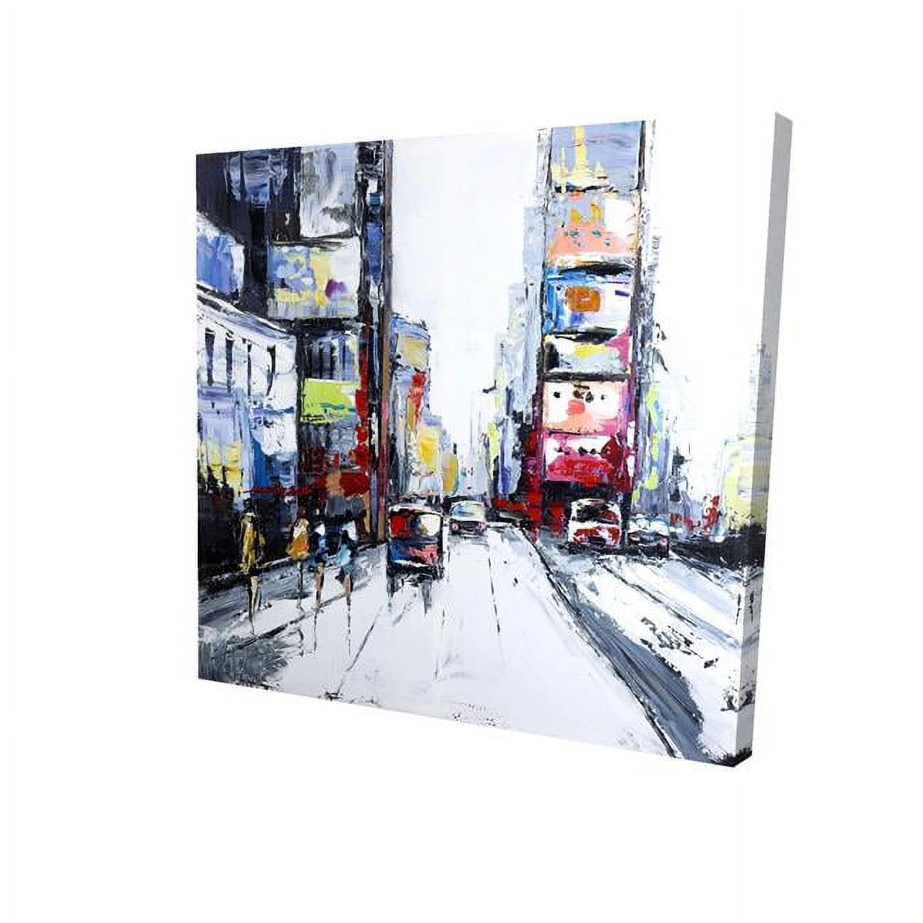 16 x 16 in. Time Square-Print on Canvas