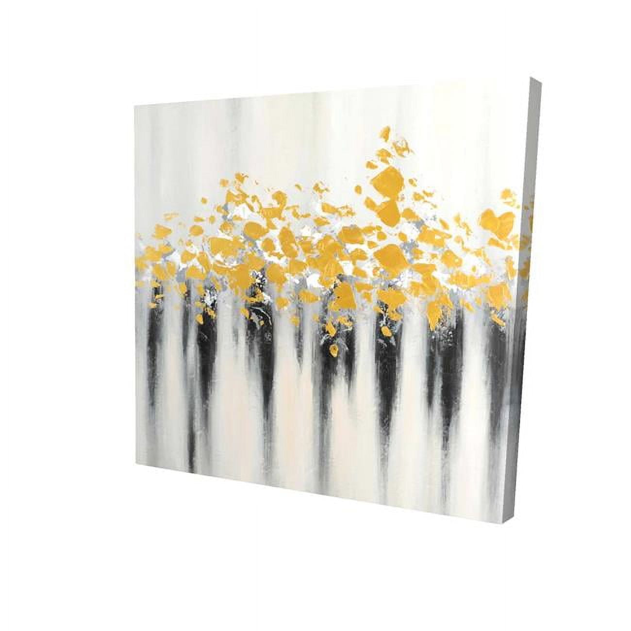 16 x 16 in. Small Golden Spots-Print on Canvas