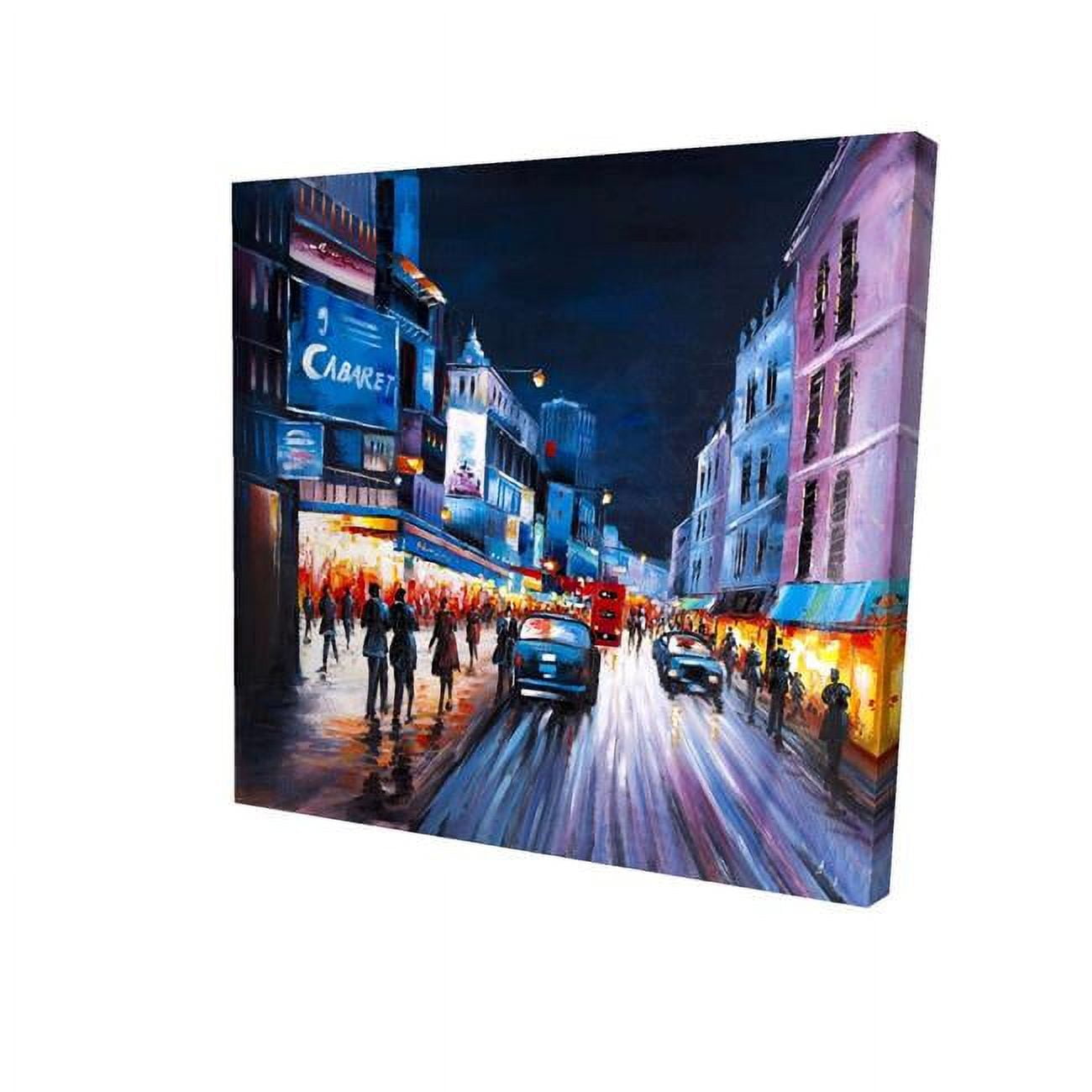16 x 16 in. Cabaret Evening-Print on Canvas
