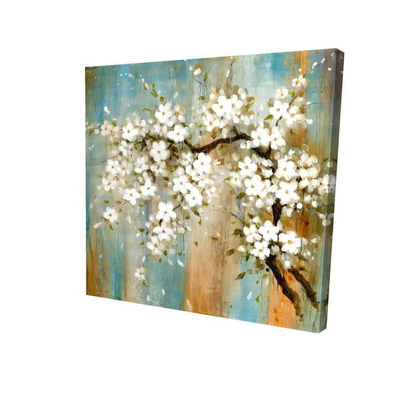 16 x 16 in. Relaxing Cherry Blossoms-Print on Canvas