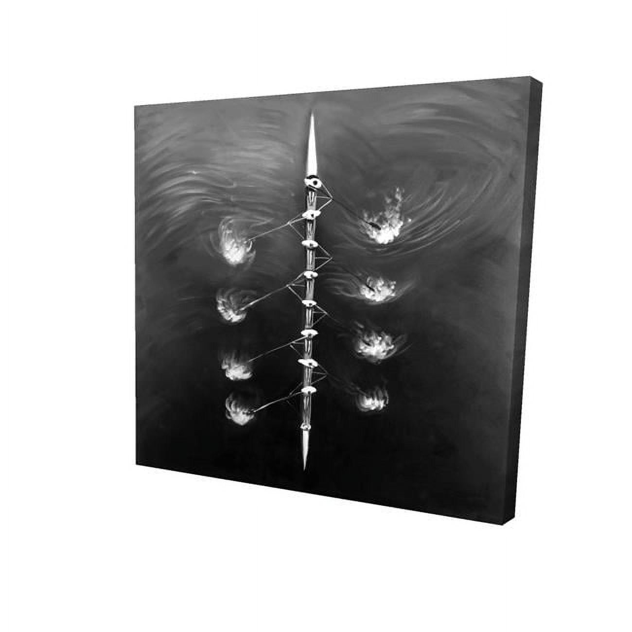 16 x 16 in. Rowing Boat Race-Print on Canvas