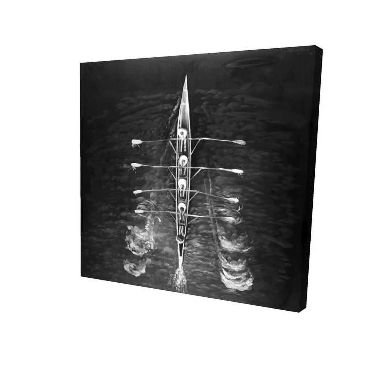 16 x 16 in. Rowing Boat-Print on Canvas