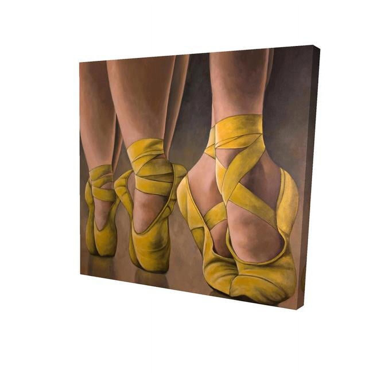 16 x 16 in. Synchronized Ballerinas-Print on Canvas