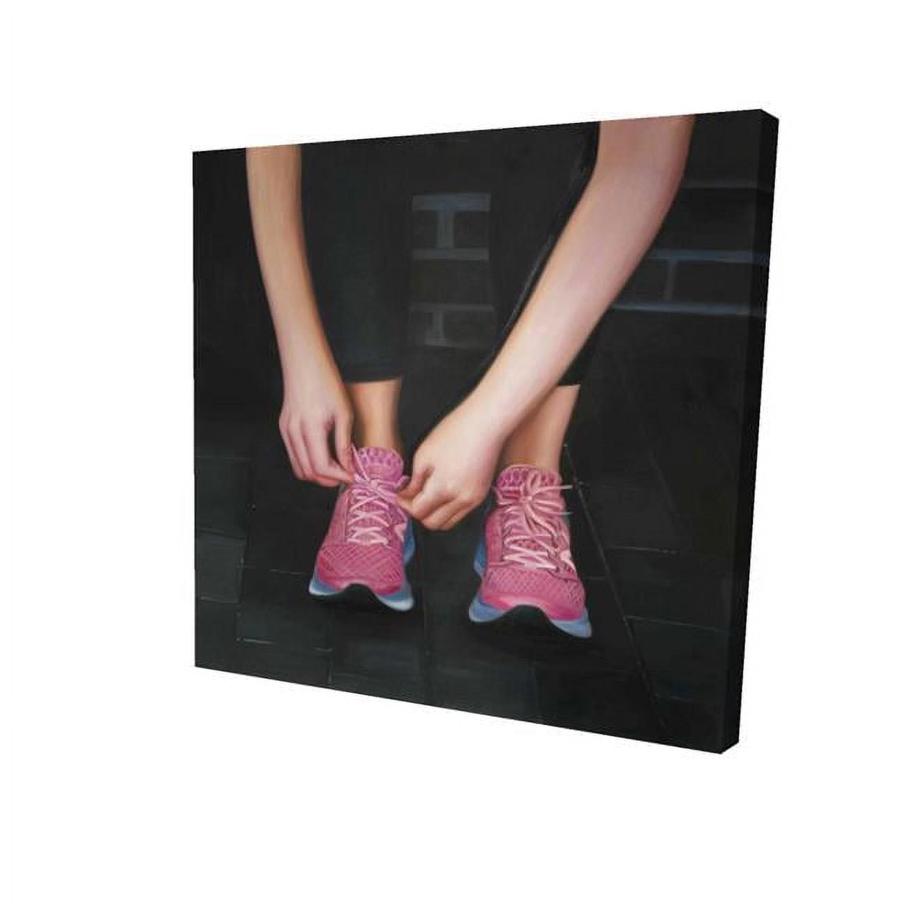 16 x 16 in. Ready for the Race-Print on Canvas