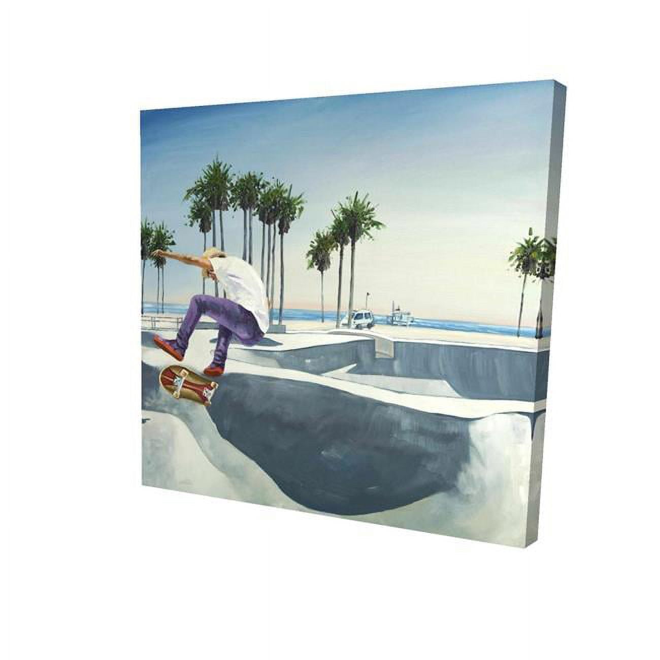 16 x 16 in. Skate Park California-Print on Canvas