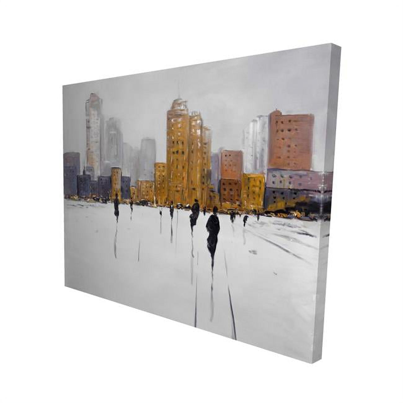 16 x 20 in. City on the Horizon-Print on Canvas
